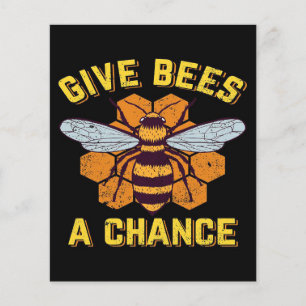 Bee Beekeeper Design Bee Gifts ,I Love Bee Honey Flyer