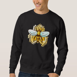 Bee Beekeeper Honey Bee Bees Honey Beekeeping Sweatshirt