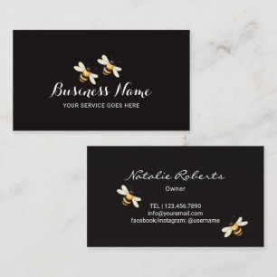 Bee Beekeeper Honey Business Card
