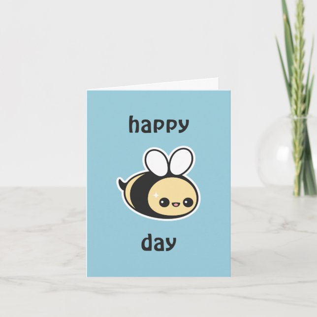 Bee Birthday Card (Front)