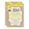 Bee Birthday Invitation for boy or girl