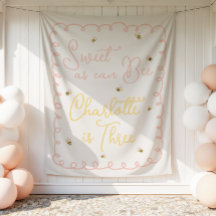 Bee Birthday Invitation - Sweet as Can Bee