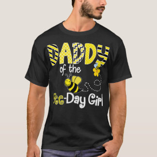 Bee Birthday Matching Family Hive Party Theme Momm T-Shirt