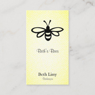 Bee [black] business card