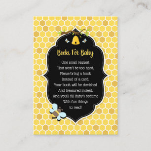 Bee Books For Baby Enclosure Card