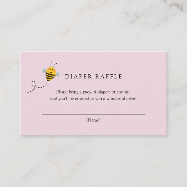 Bee Books for Baby insert card (Front)