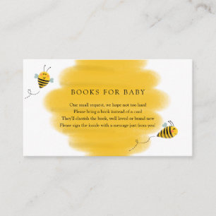 Bee Books for Baby insert card