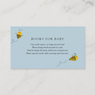 Bee Books for Baby insert card
