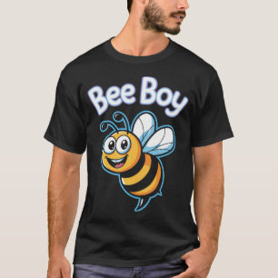 Bee Boy Mens Cute Cartoon Bumblebee Beehive Birthd T-Shirt
