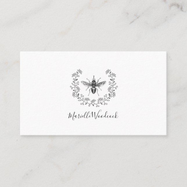 Bee Business Card (Front)