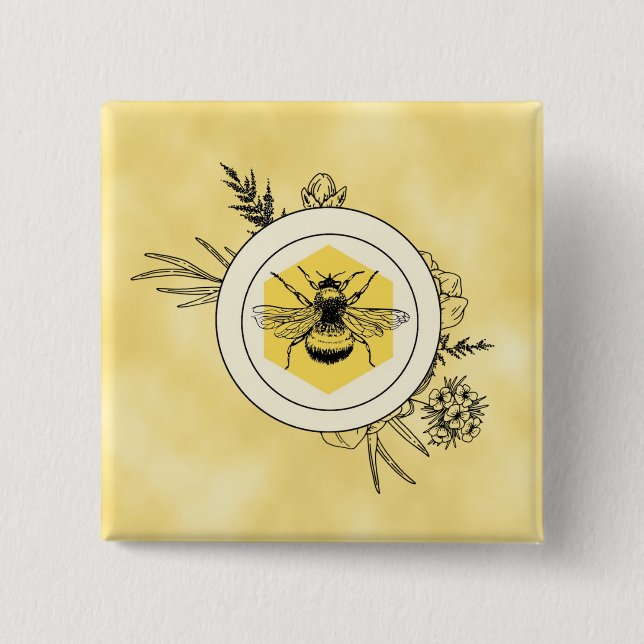 Bee Button (Front)