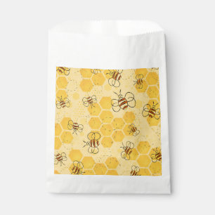 Bee Buzzing Honey Bees Cute  Favour Bags