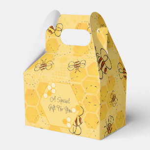Bee Buzzing Honey Bees Cute Favour Box