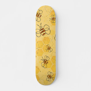 Bee Buzzing Honey Bees Cute  Skateboard