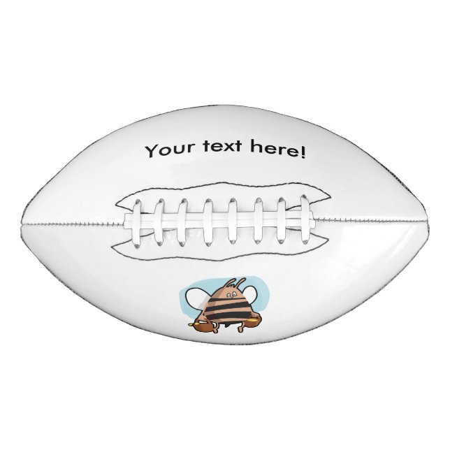 Bee cartoon american football (Front)