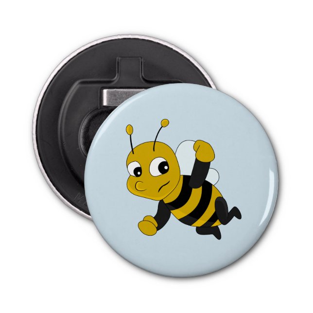 Bee cartoon bottle opener (Front)