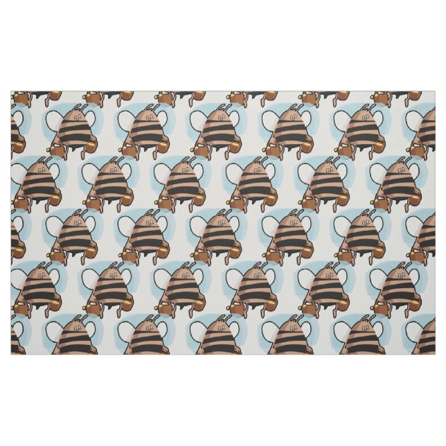 Bee cartoon fabric (Fat Quarter)