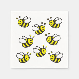 Bee Cartoon Napkin