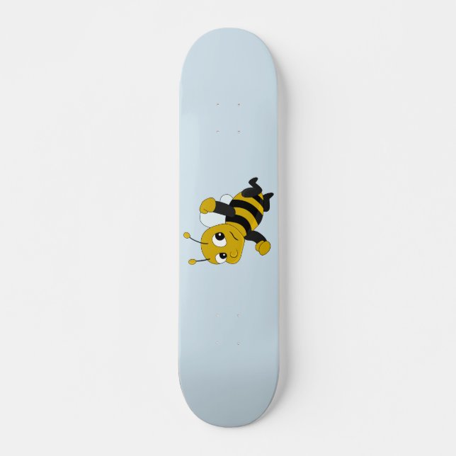 Bee cartoon skateboard (Front)