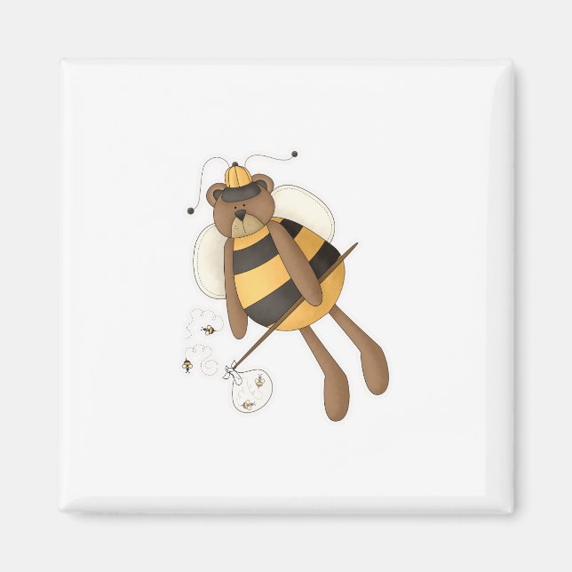 Bee Catcher Magnet (Front)