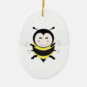Bee Ceramic Tree Decoration