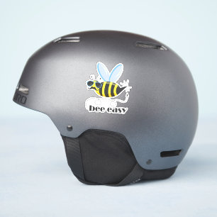 Bee character with moustache sunglasses Bee Easy
