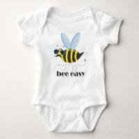 Bee character with moustache sunglasses Bee Easy