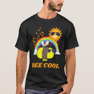 BEE COOL BEE HAPPY WITH THIS RETRO STYLE GRAPHIC T-Shirt