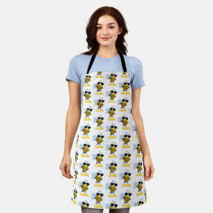 Bee Cool   Funny Trendy Bee Customisable Women's Apron