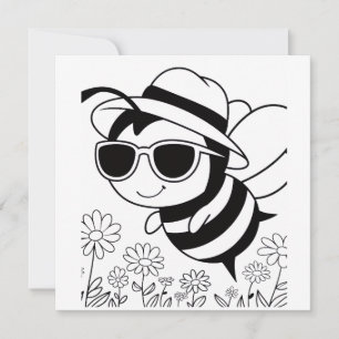 Bee Cool Invitation