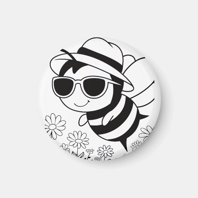 Bee Cool Magnet (Front)