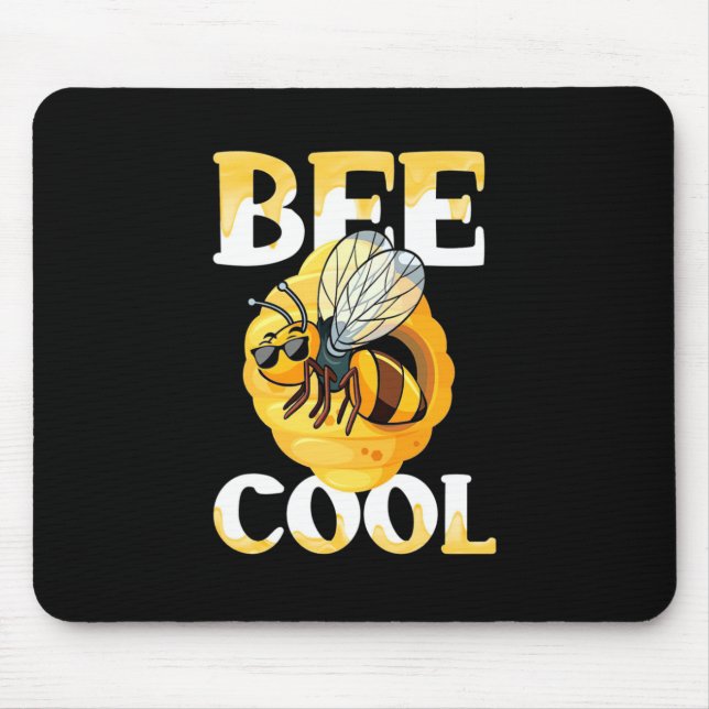 Bee Cool Mouse Mat (Front)
