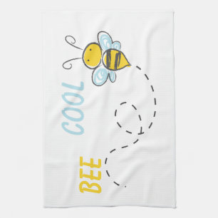 Bee Cool personalised Tea Towel