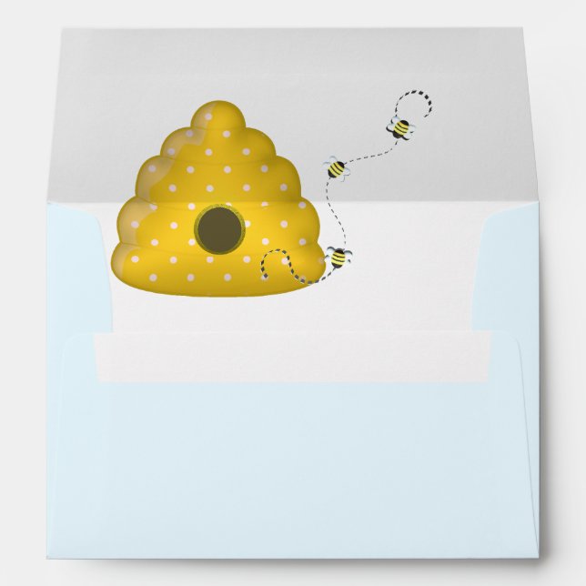Bee Cool with Bee Hive Envelopes (Back (Bottom))