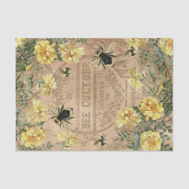 Bee Culture  Tissue Paper (Front)