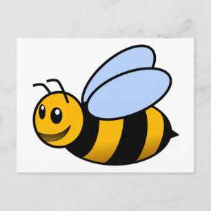 Bee - cute postcard