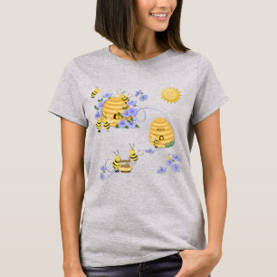 Bee Dance Floral T-Shirt