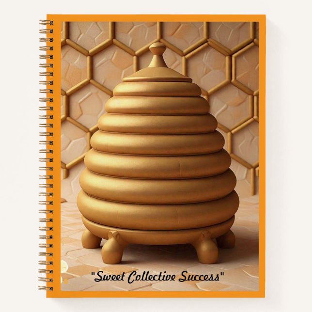 "Bee Delightful Design" Notebook (Front)