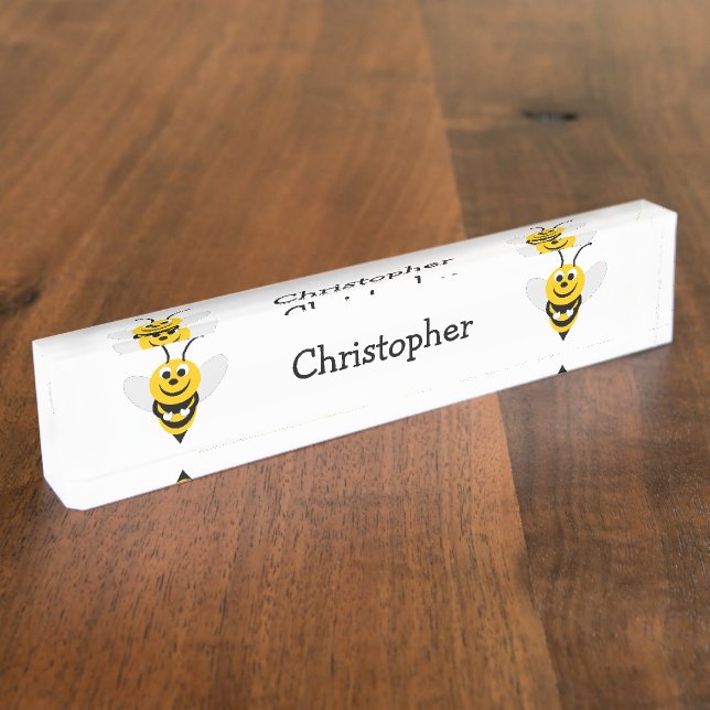 Bee Design Nameplate (Side)