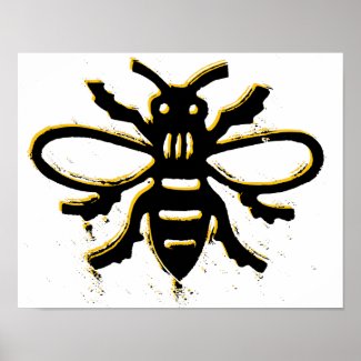 Bee design Poster