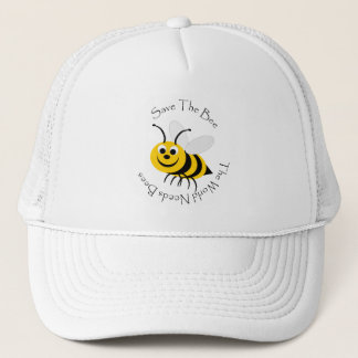 Bee Design Trucker Hat