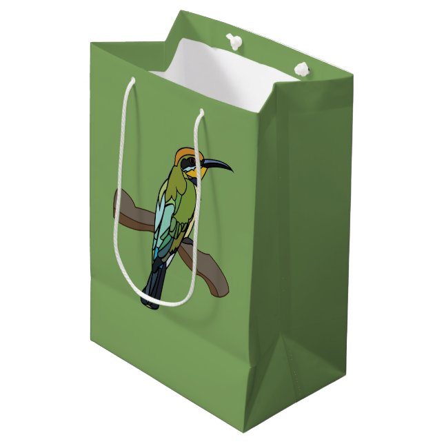 Bee-Eater Bird Wildlife Medium Gift Bag (Front Angled)