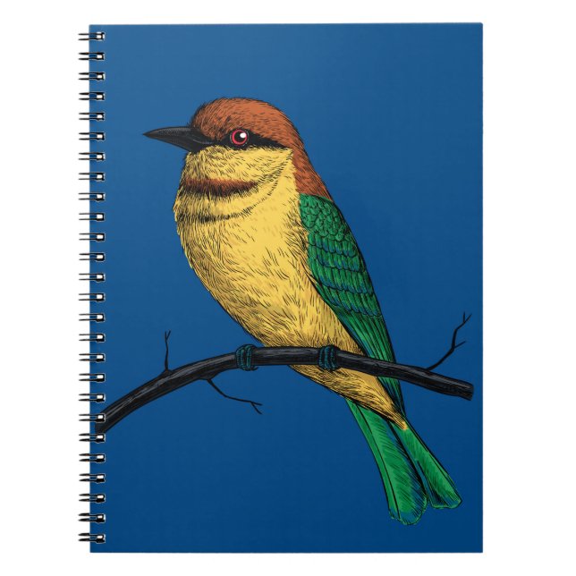 Bee eater notebook (Front)