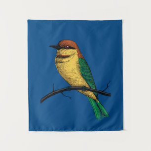 Bee eater tapestry