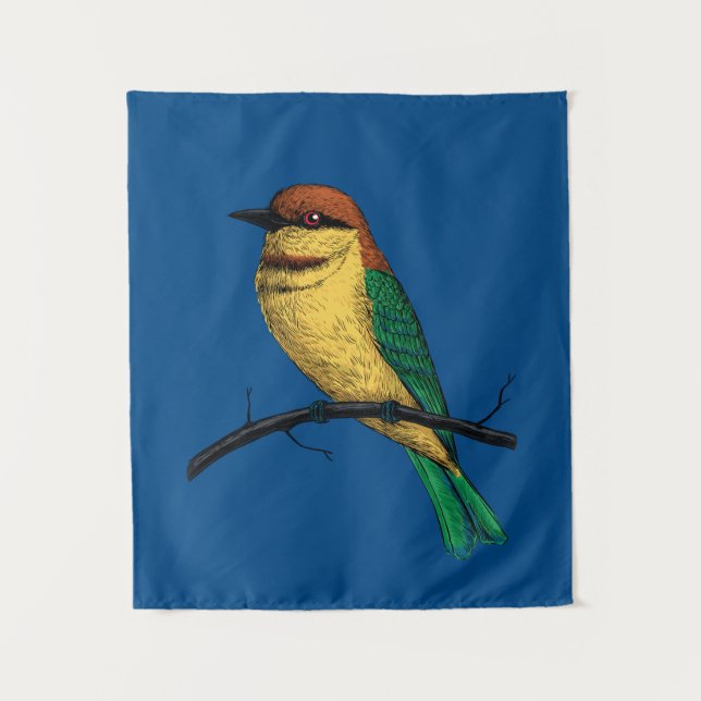 Bee eater tapestry (Front)