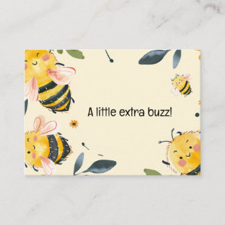 Bee Enclosure Card
