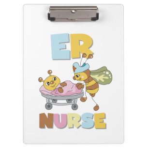 Bee ER Nurse Clipboard