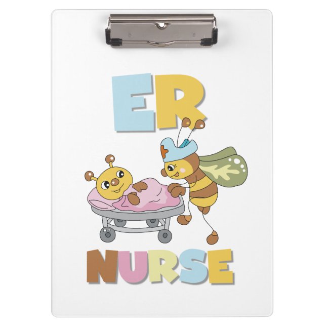 Bee ER Nurse Clipboard (Front)