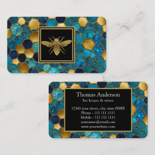Bee Farm Bee Keeper Business Card