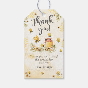 Bee Favour Tags Honey Bee Gift Tags